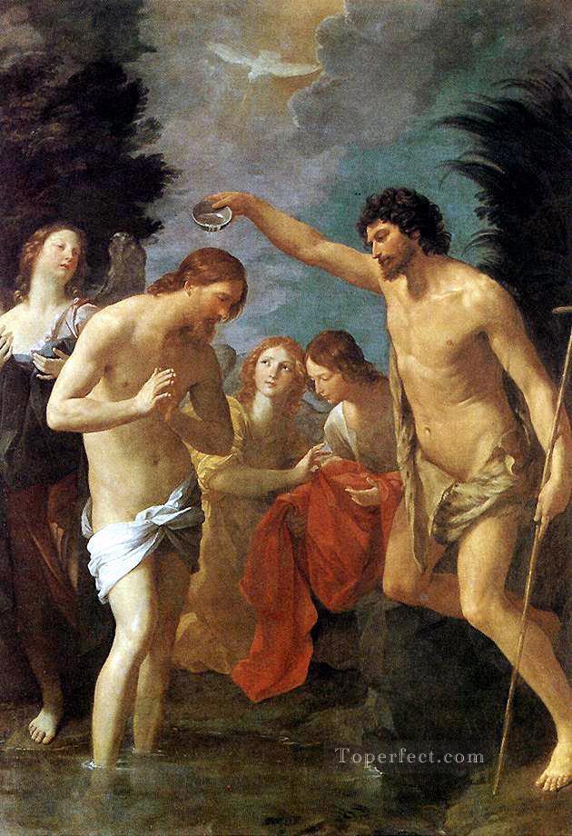 Taufe Christi menschlichen Körper Guido Reni Ölgemälde